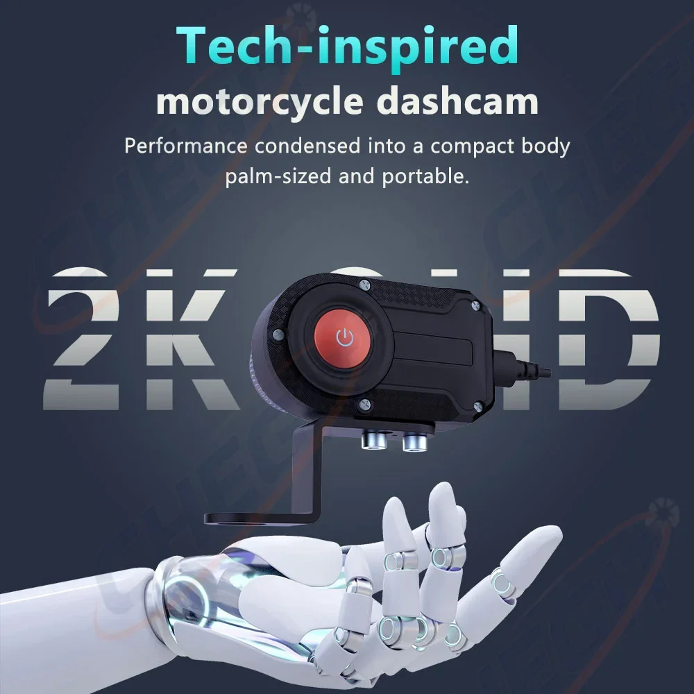 Motorcycle DVR 2K HD WiFi With - Cycling Loop ulasan dan harga