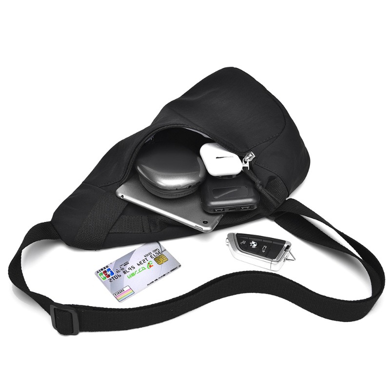 Chest Bag Single Shoulder Cros - Cycling Commuter ulasan dan harga