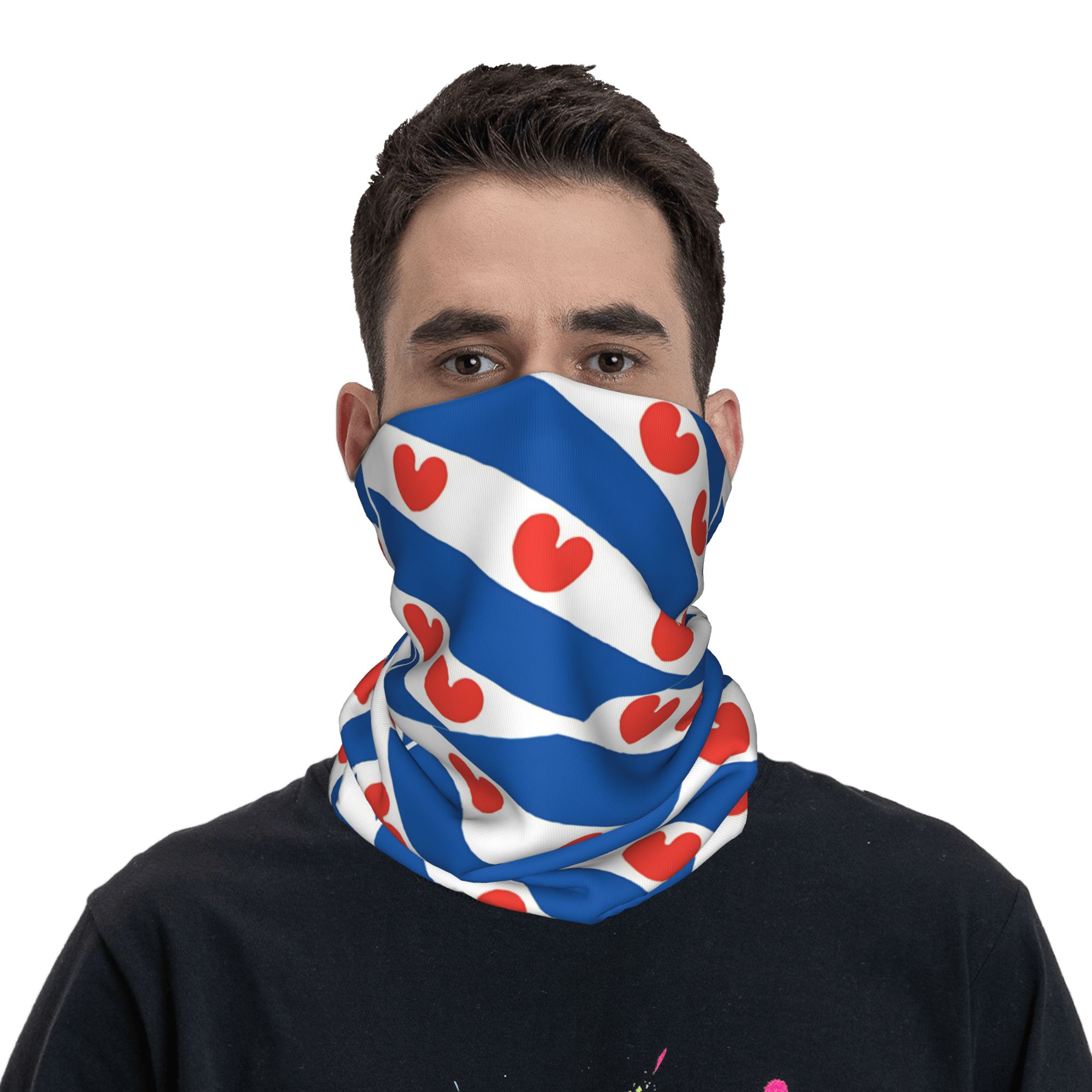 Friesland Flag Bandana  Vintag - Commuting By Bike ulasan dan harga