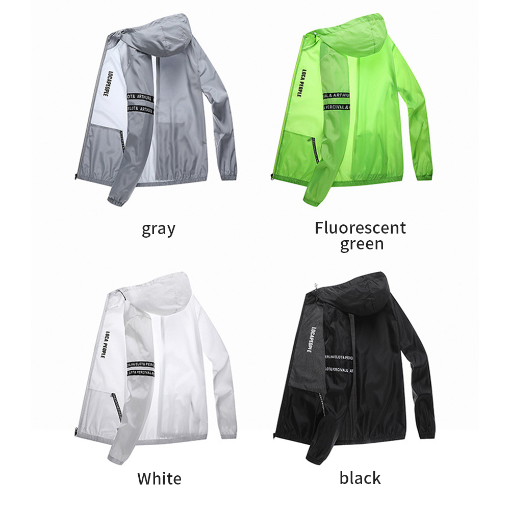Sun Protection Male Summer Cyc - Cycling Commuter Jacket ulasan dan harga
