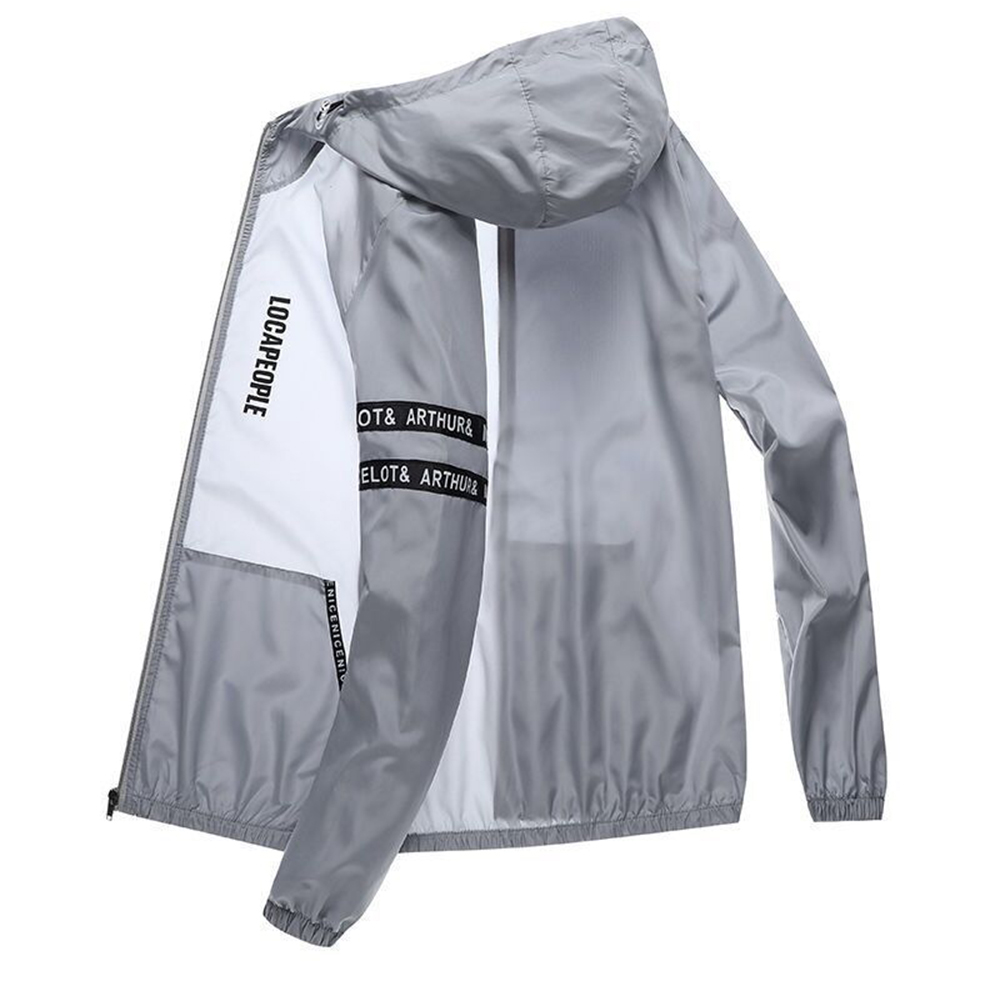 Sun Protection Male Summer Cyc - Cycling Commuter Jacket ulasan dan harga