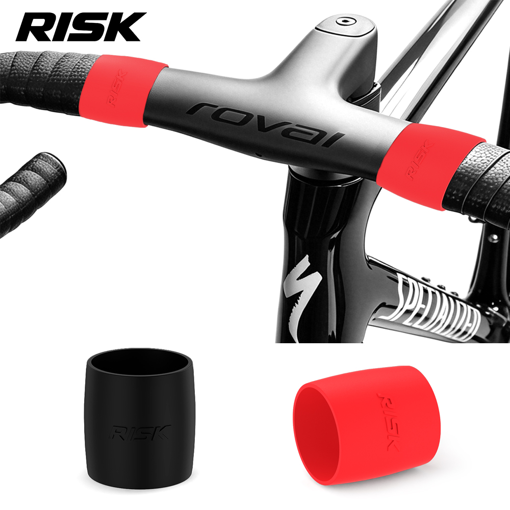 2pcs/bag RISK Road Bike Elasti - Bell Handlebar Ring ulasan dan harga