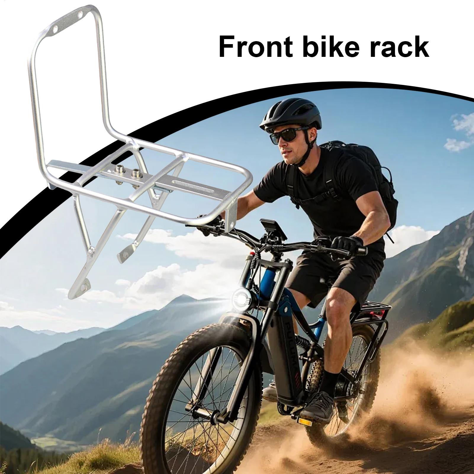 Bike Front Rack Aluminum Alloy - Commuter Cycling ulasan dan harga