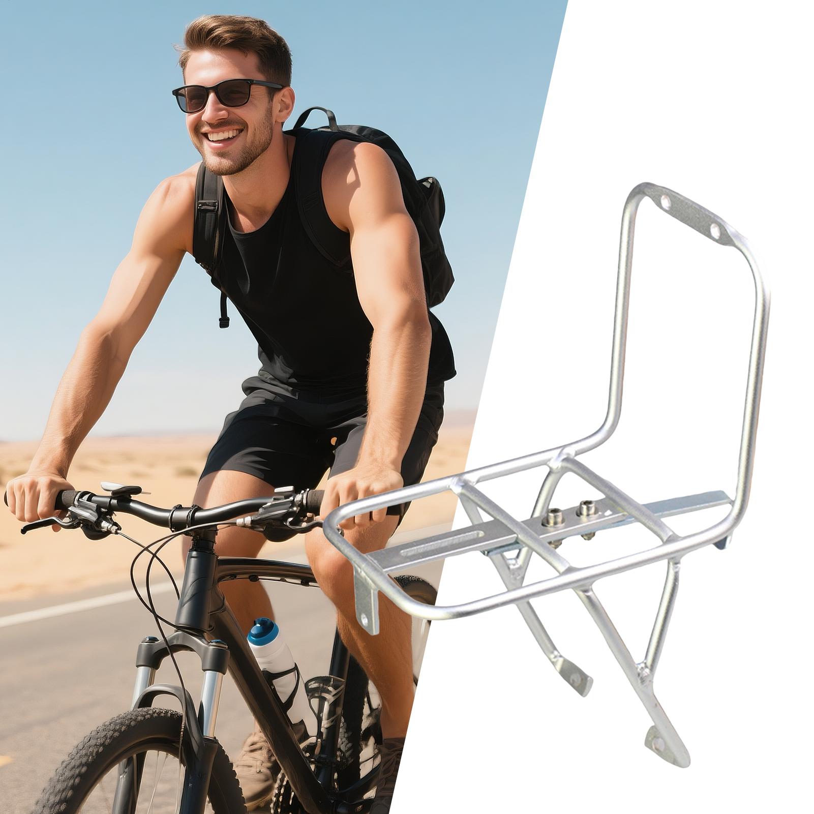 Bike Front Rack Aluminum Alloy - Commuter Cycling ulasan dan harga