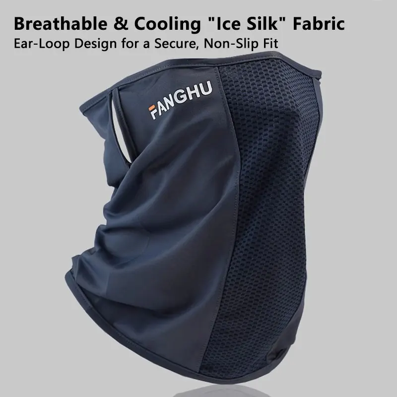 Mesh Breathable Ear Loop Face  - Cycling Loop ulasan dan harga