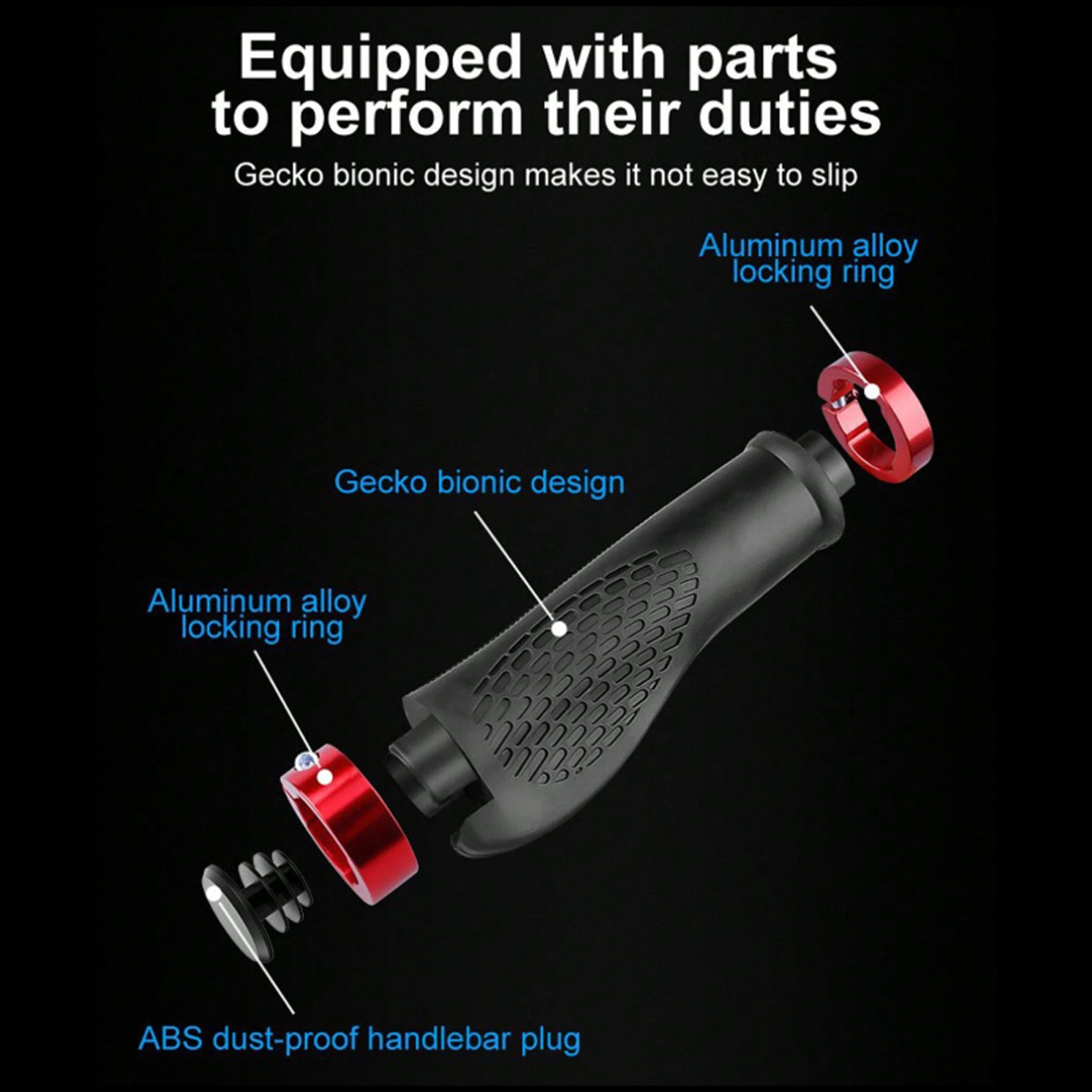 PINMOAP 2PCS Bicycle Handlebar - Bell Handlebar Ring ulasan dan harga