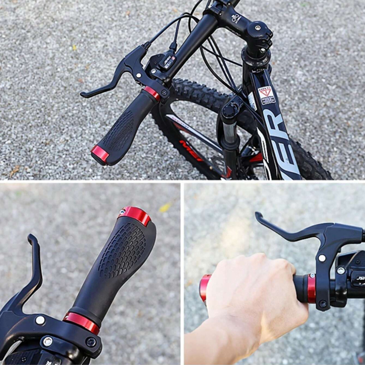 PINMOAP 2PCS Bicycle Handlebar - Bell Handlebar Ring ulasan dan harga