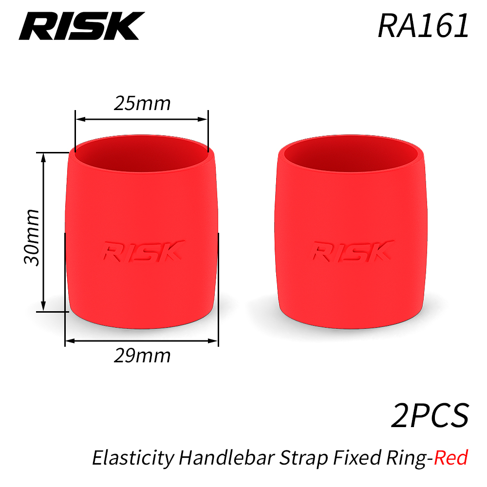 RISK 1 Pair High Elastic Road  - Bell Handlebar Ring ulasan dan harga