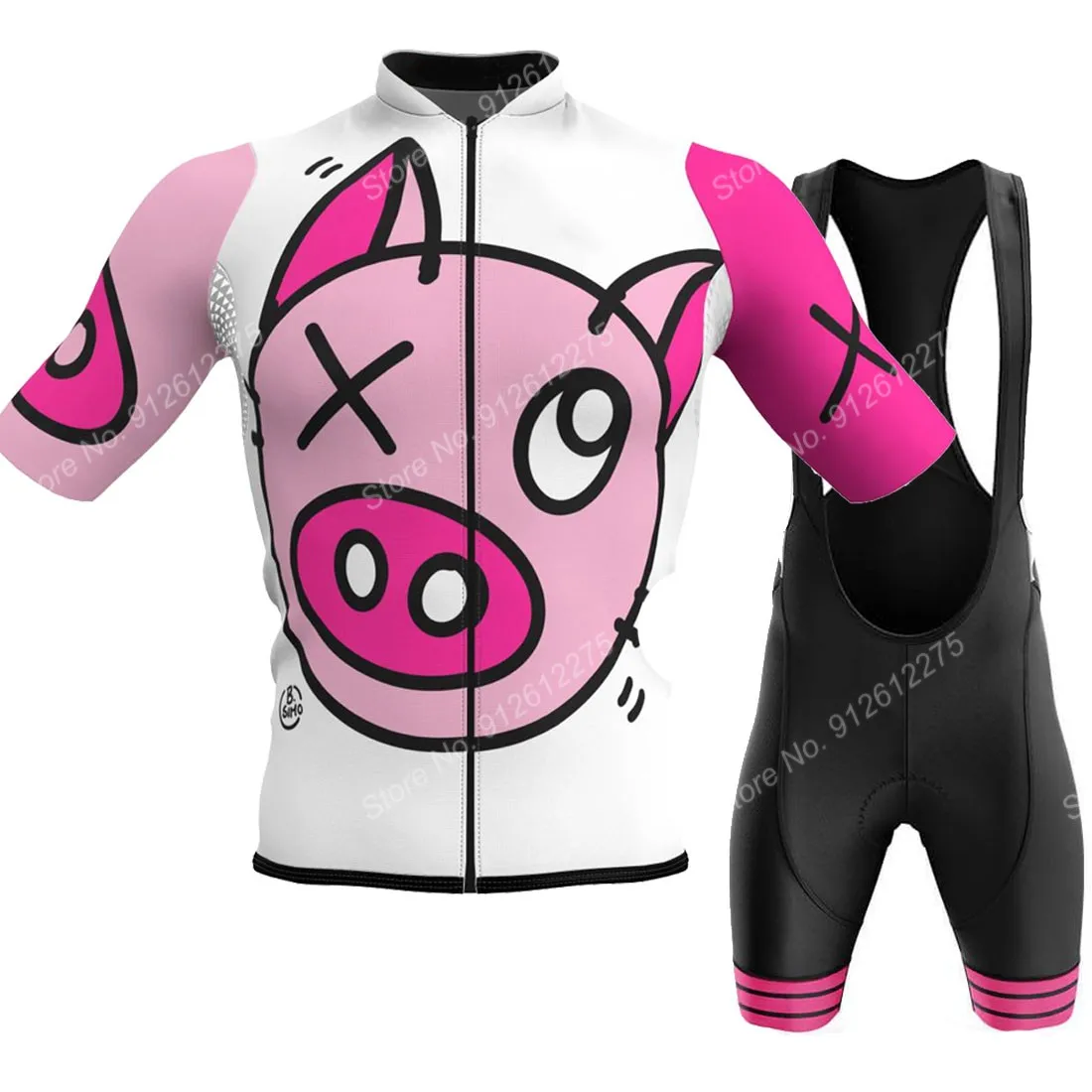 Set Cartoon Comic Pig 2023 Cyc - Cycling Commuter Shorts ulasan dan harga