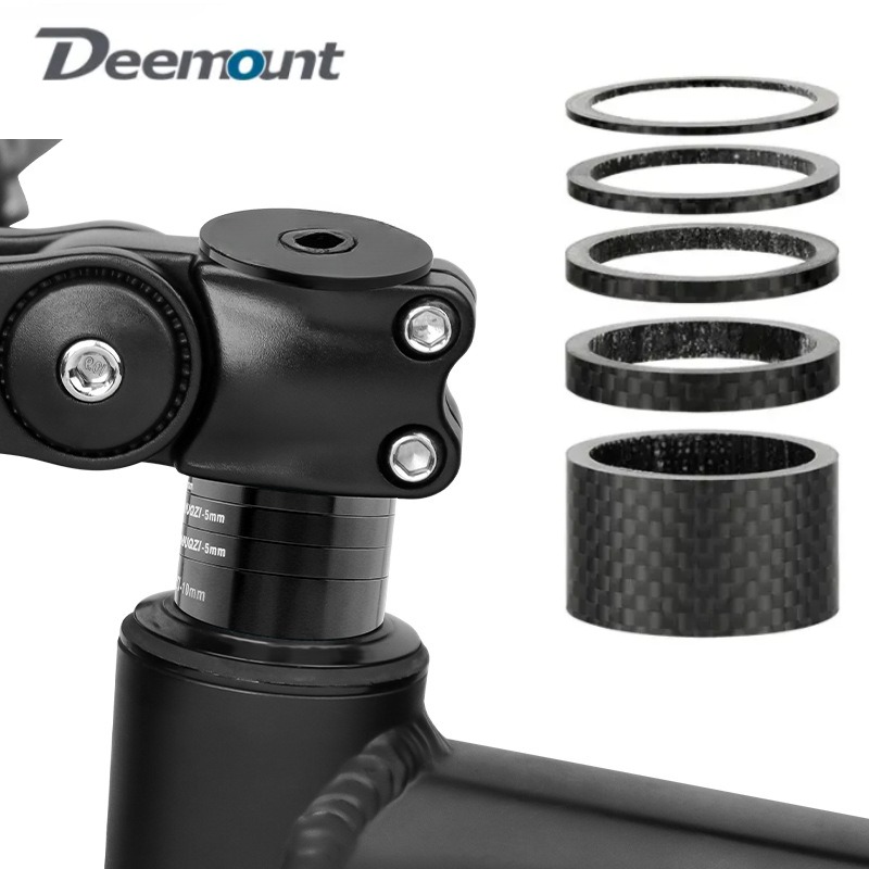 Bicycle Carbon Fiber Spacers f - Bell Handlebar Ring ulasan dan harga