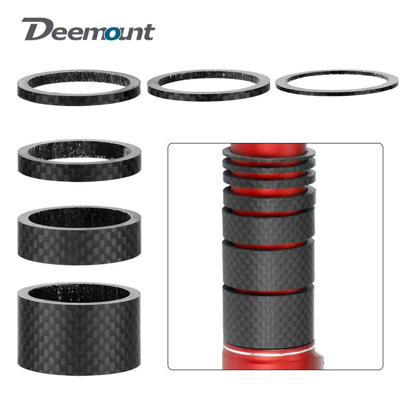Bicycle Carbon Fiber Spacers f - Bell Handlebar Ring ulasan dan harga