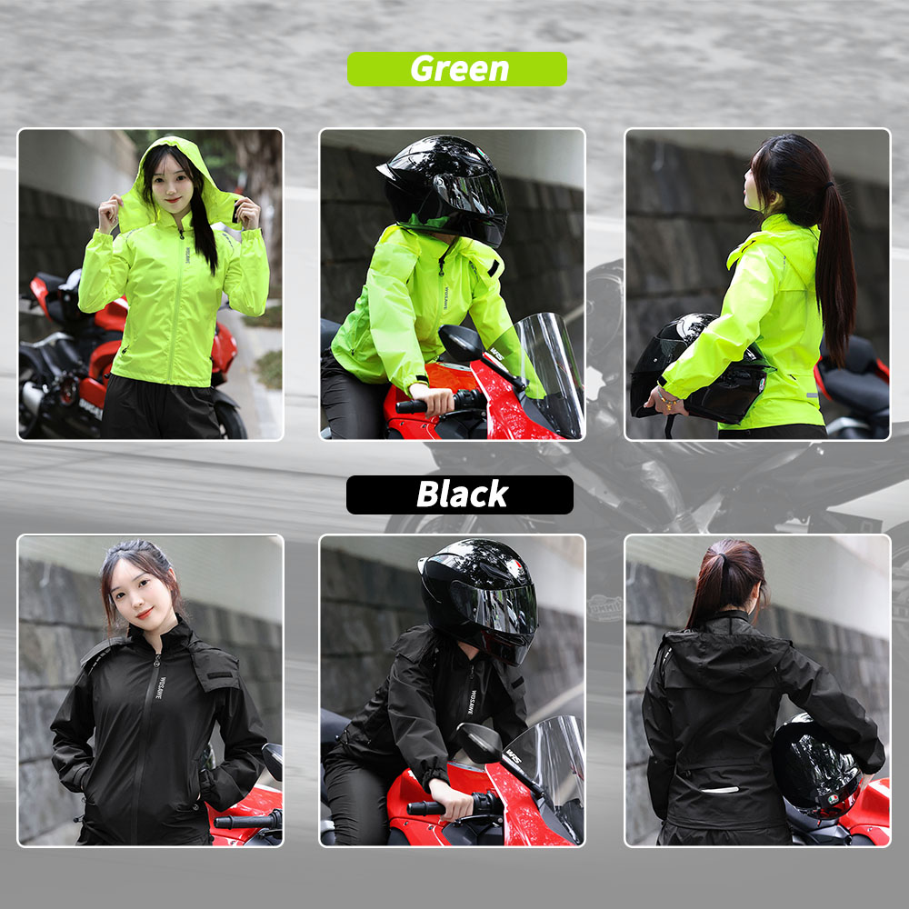 WOSAWE Cycling Raincoat Women  - Cycling Commuter Jacket ulasan dan harga