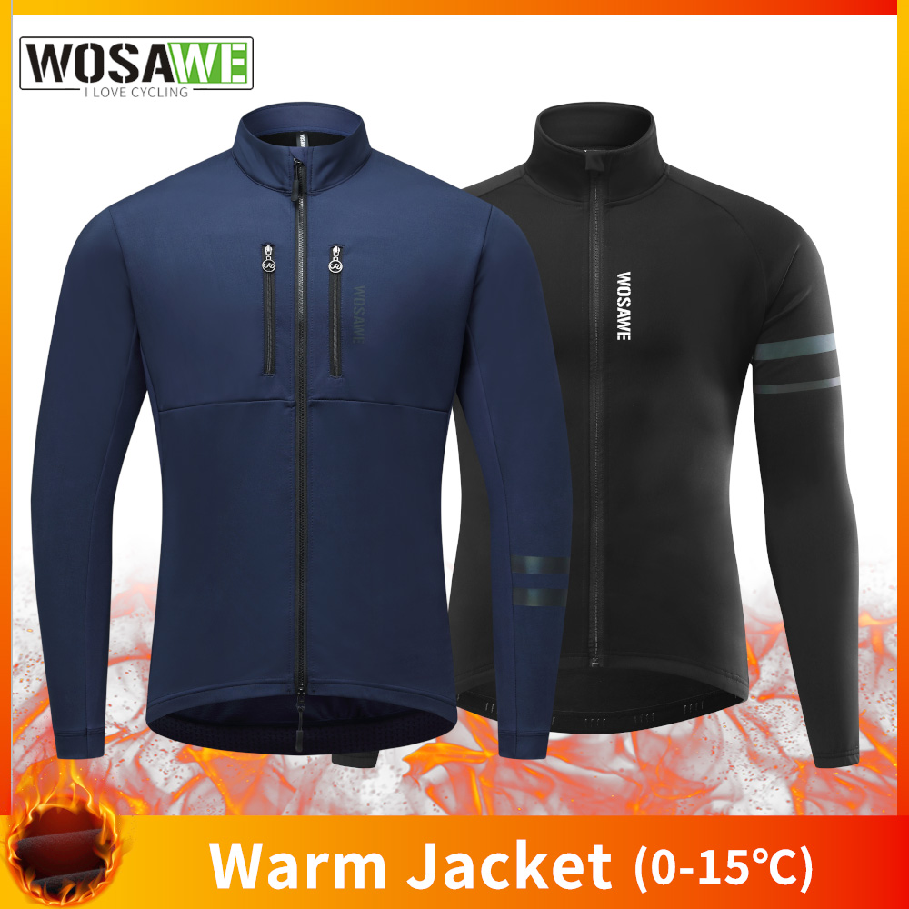WOSAWE Cycling Jacket Winter T - Cycling Commuter Jacket ulasan dan harga