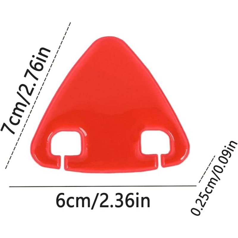 Red Triangular Bicycle Seat Re - Commuting By Bike ulasan dan harga