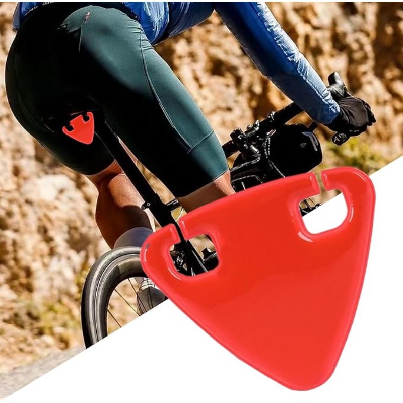 Red Triangular Bicycle Seat Re - Commuting By Bike ulasan dan harga