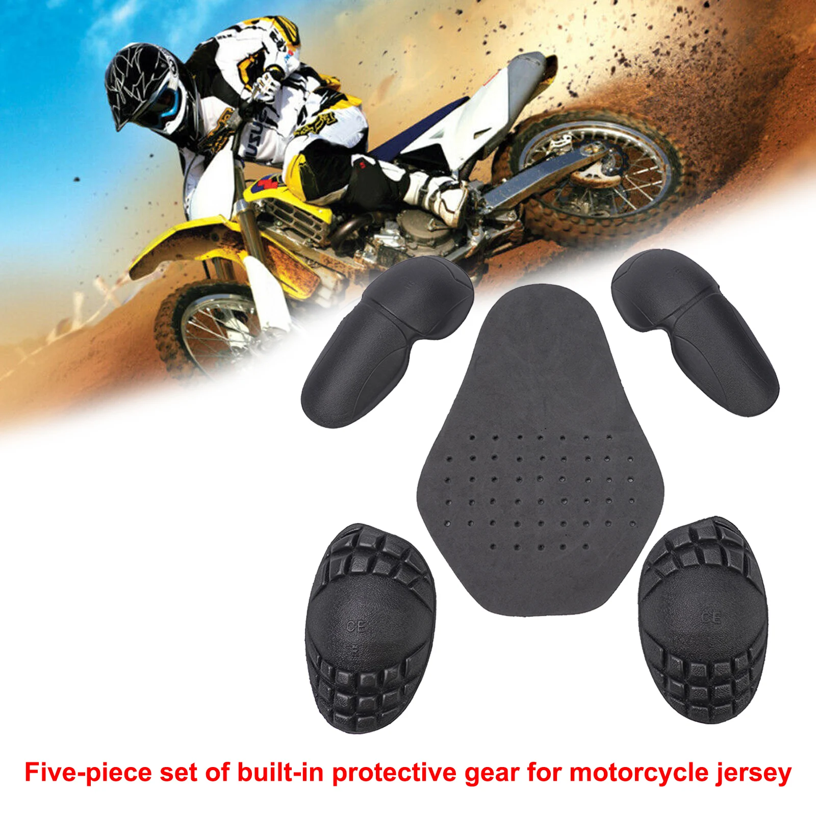 5PCS Motorcycle Bike Riding Ja - Cycling Commuter Jacket ulasan dan harga