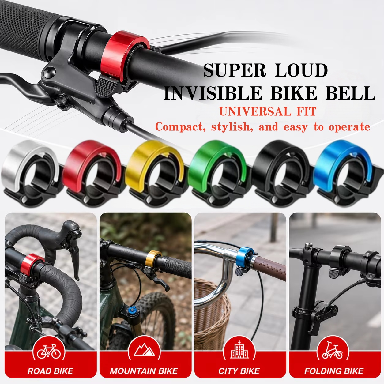 Bicycle Bell MTB Bicycle Horn  - Bell Handlebar Ring ulasan dan harga