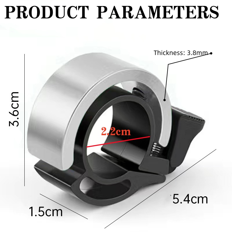 Bicycle Bell MTB Bicycle Horn  - Bell Handlebar Ring ulasan dan harga