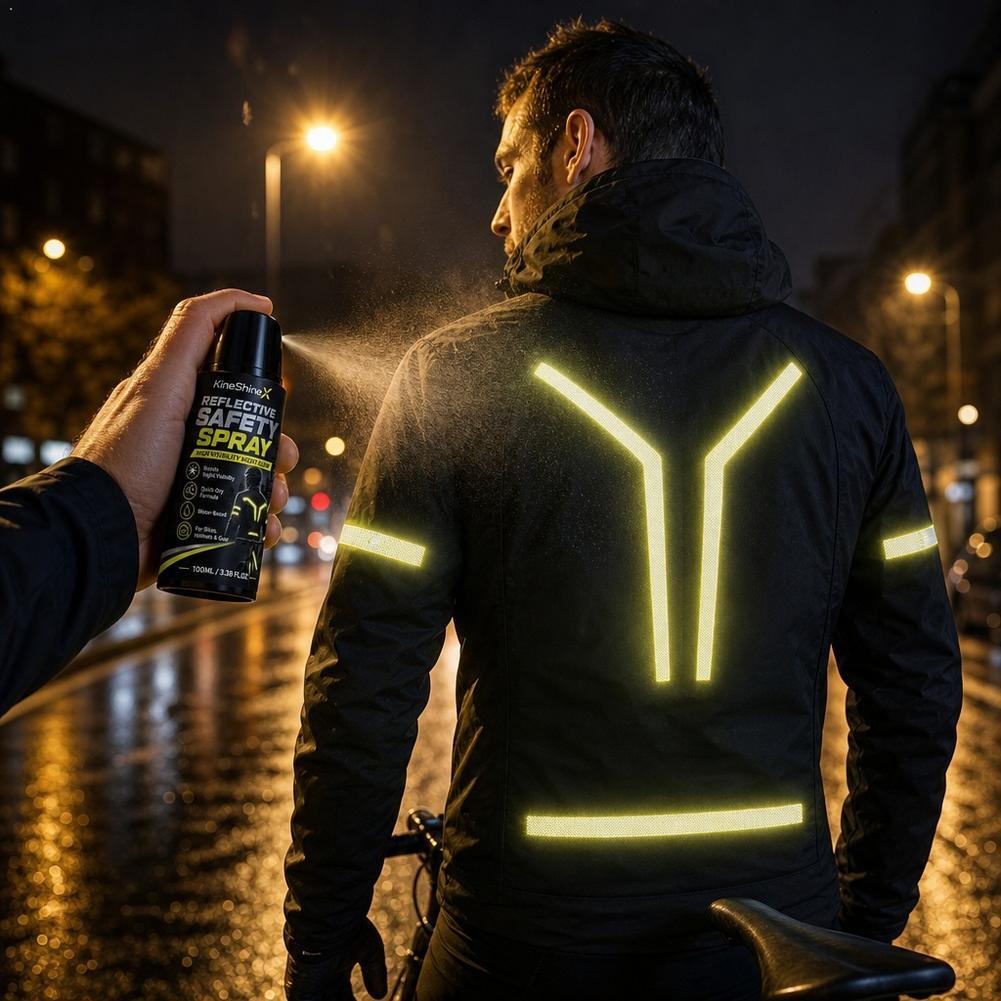 Night Reflective Safety Spray  - Cycling Commute Gear ulasan dan harga