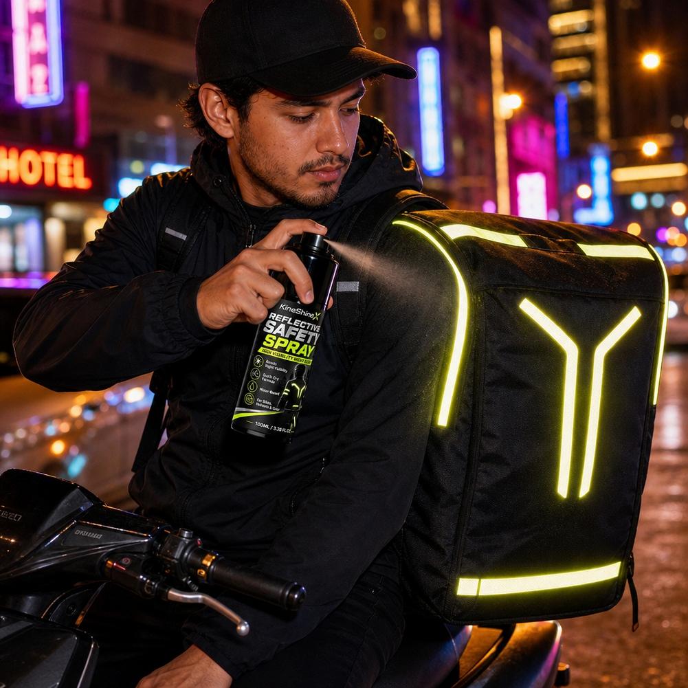 Night Reflective Safety Spray  - Cycling Commute Gear ulasan dan harga