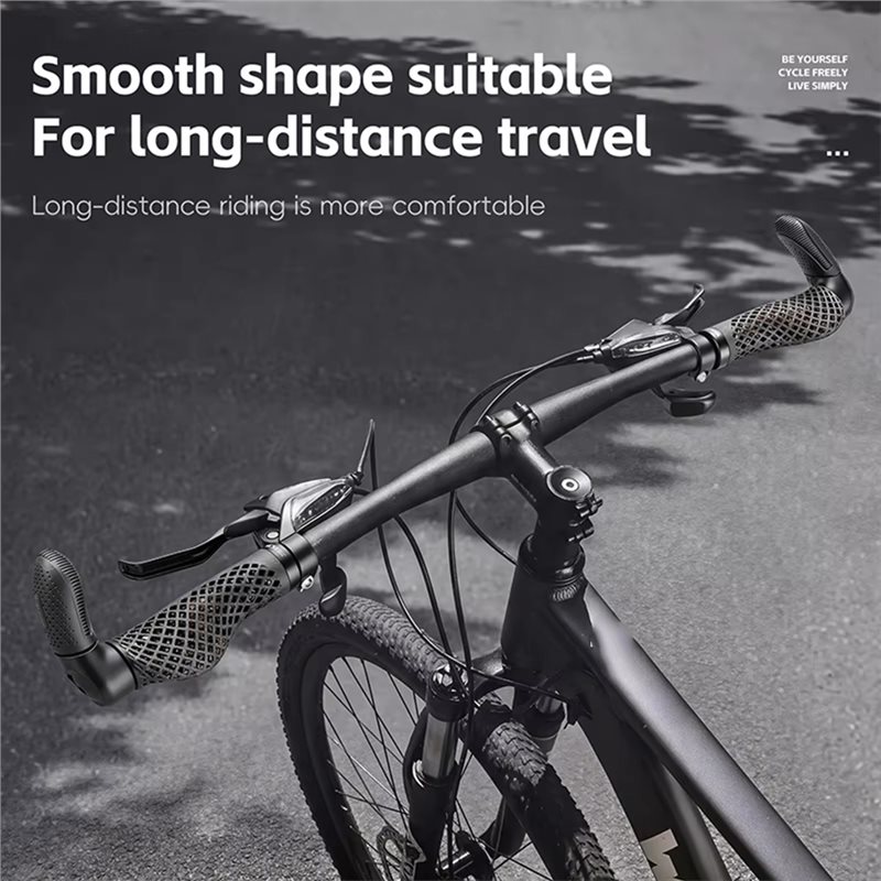 LALA Anti-Slip TPE Grip Ergono - Cycling Commute Distance ulasan dan harga