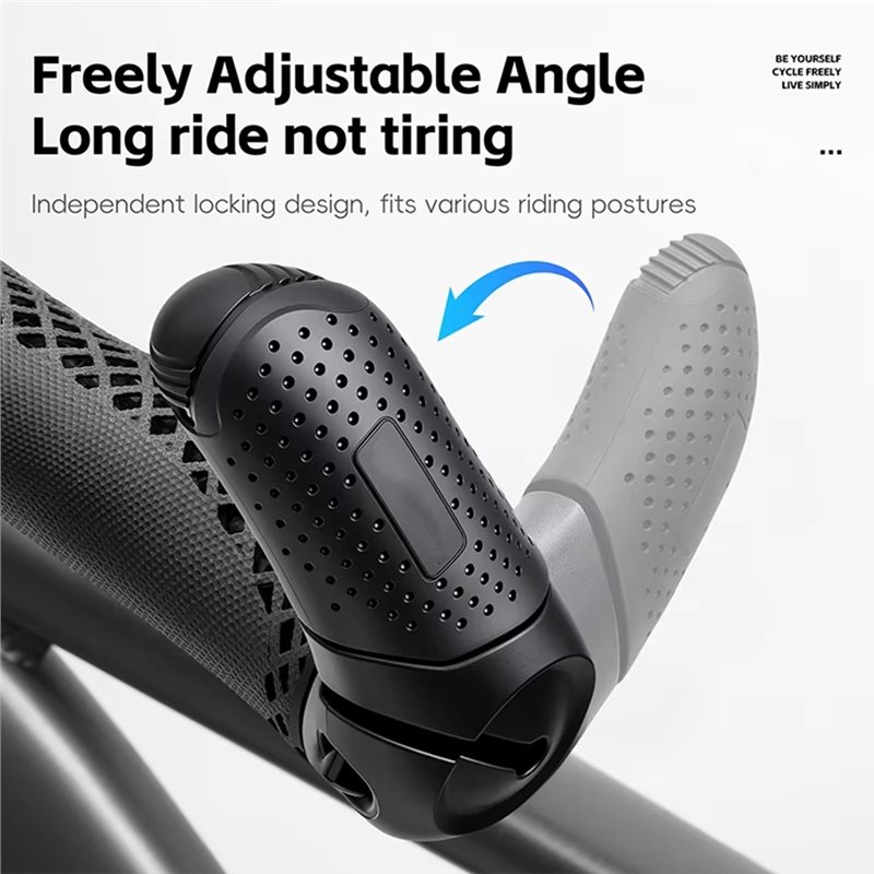 LALA Anti-Slip TPE Grip Ergono - Cycling Commute Distance ulasan dan harga